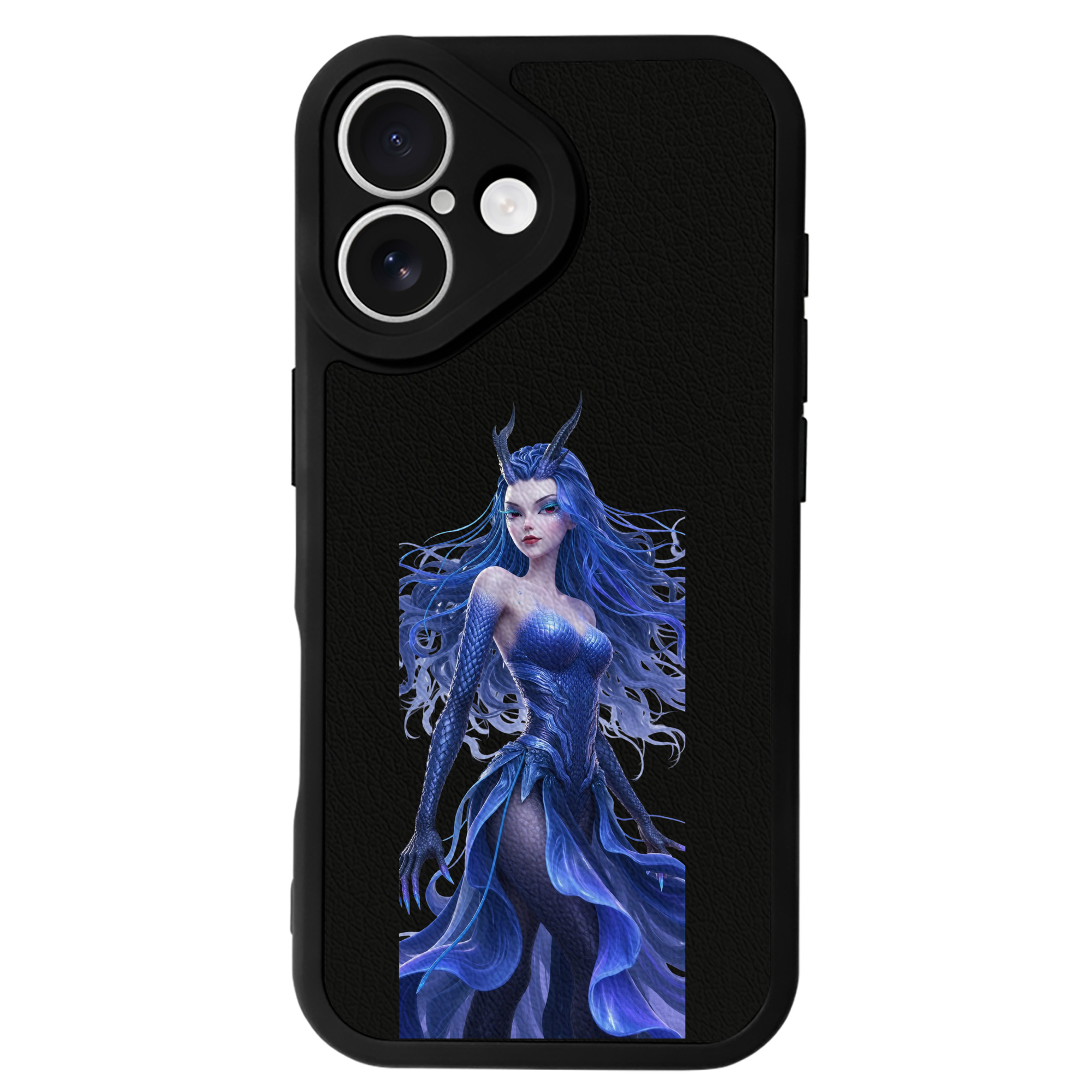 （画像用） Ne Zha 2 ナタ 魔童の大暴れ 【iPhone 16シリーズ対応】シリコンスマホケース（レザー調） 材質：シリコン
